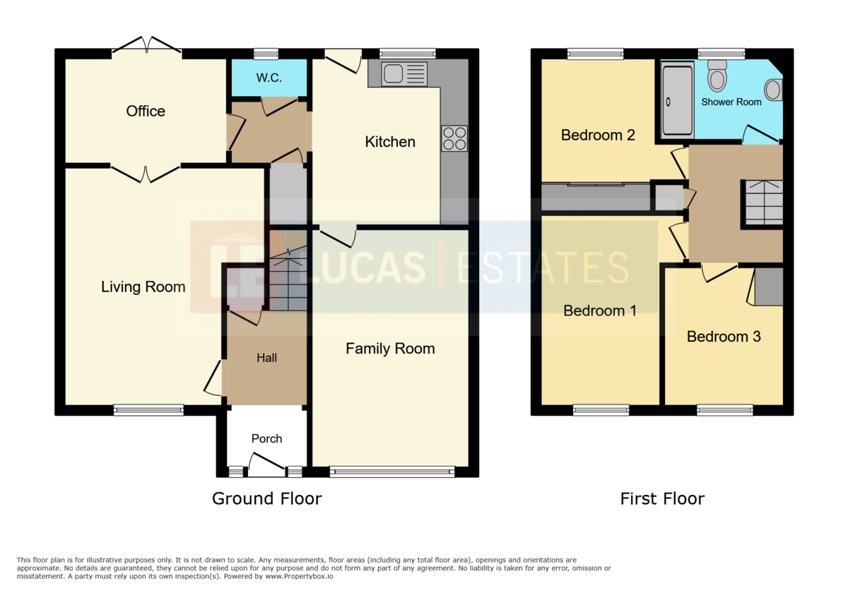 4 bed semi-detached house for sale in Shannon Close, Pontllanfraith - Property floorplan
