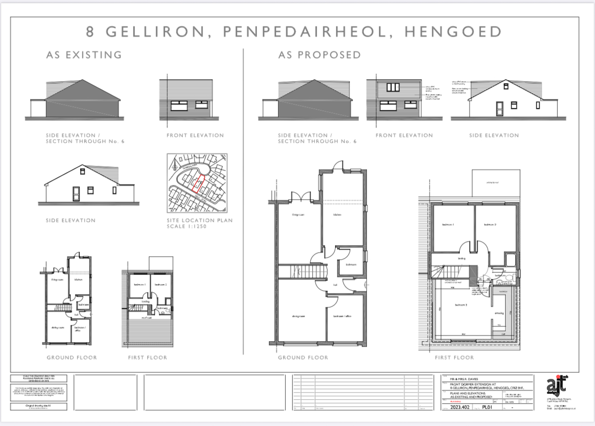 3 bed semi-detached bungalow for sale in Gelliron, Penpedairheol, Hengoed - Property floorplan