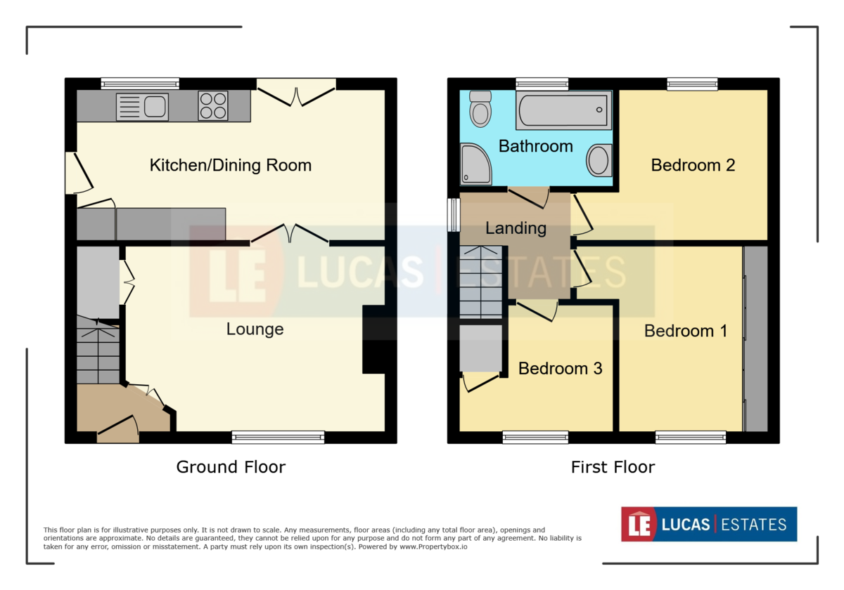 3 bed semi-detached house for sale in Heol Derw, Hengoed - Property floorplan
