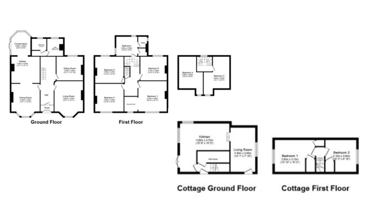 8 bed detached house for sale in Britania Villas, Blackwood - Property floorplan