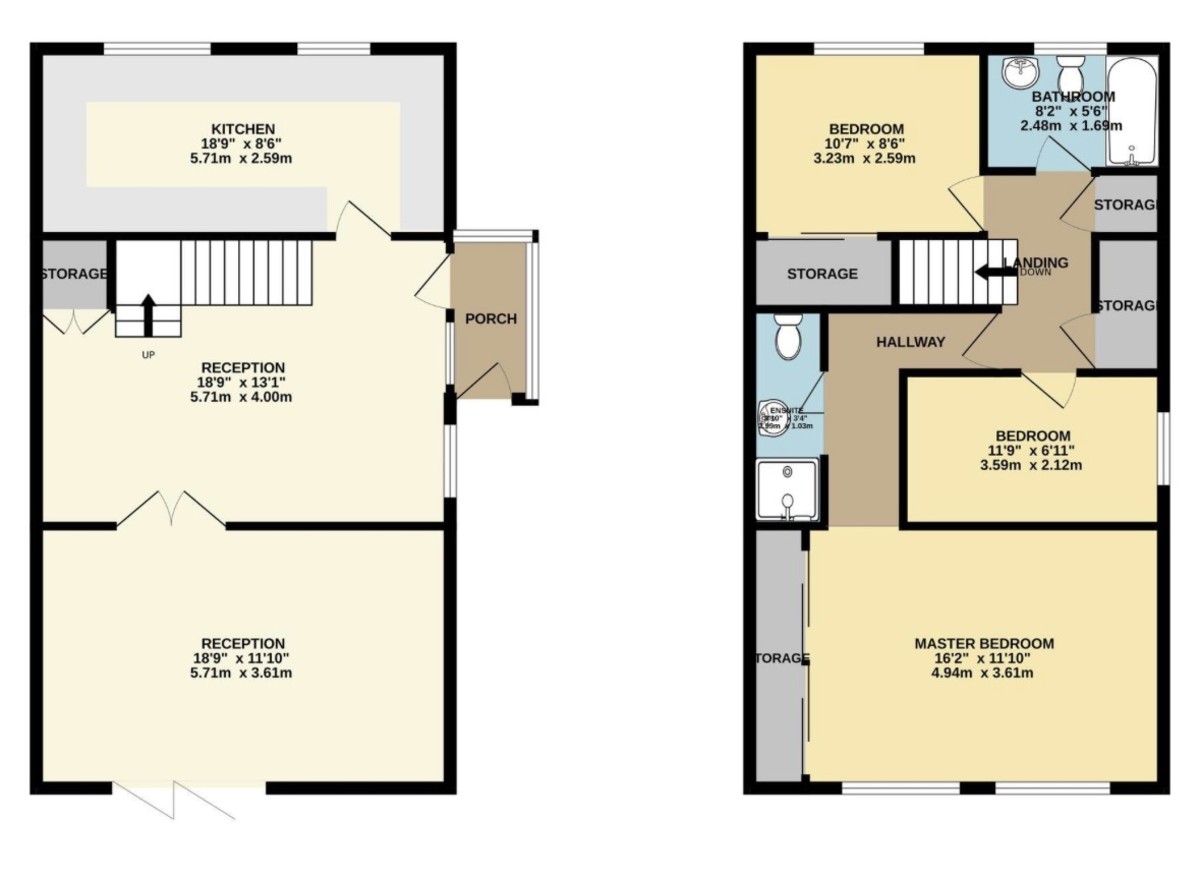 3 bed semi-detached house for sale in Edward Street, Fairview - Property floorplan