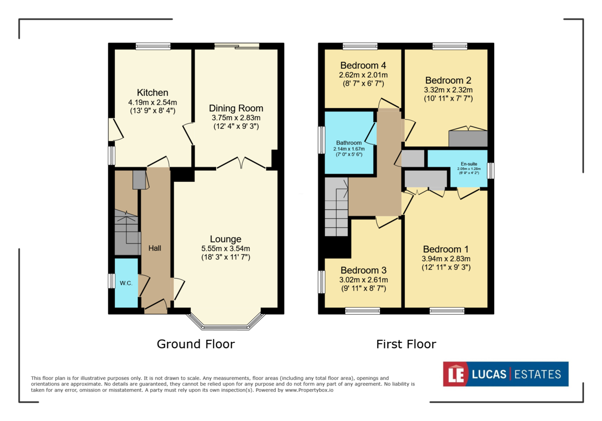 4 bed detached house for sale in Rhodfa Glascoed, Blackwood - Property floorplan