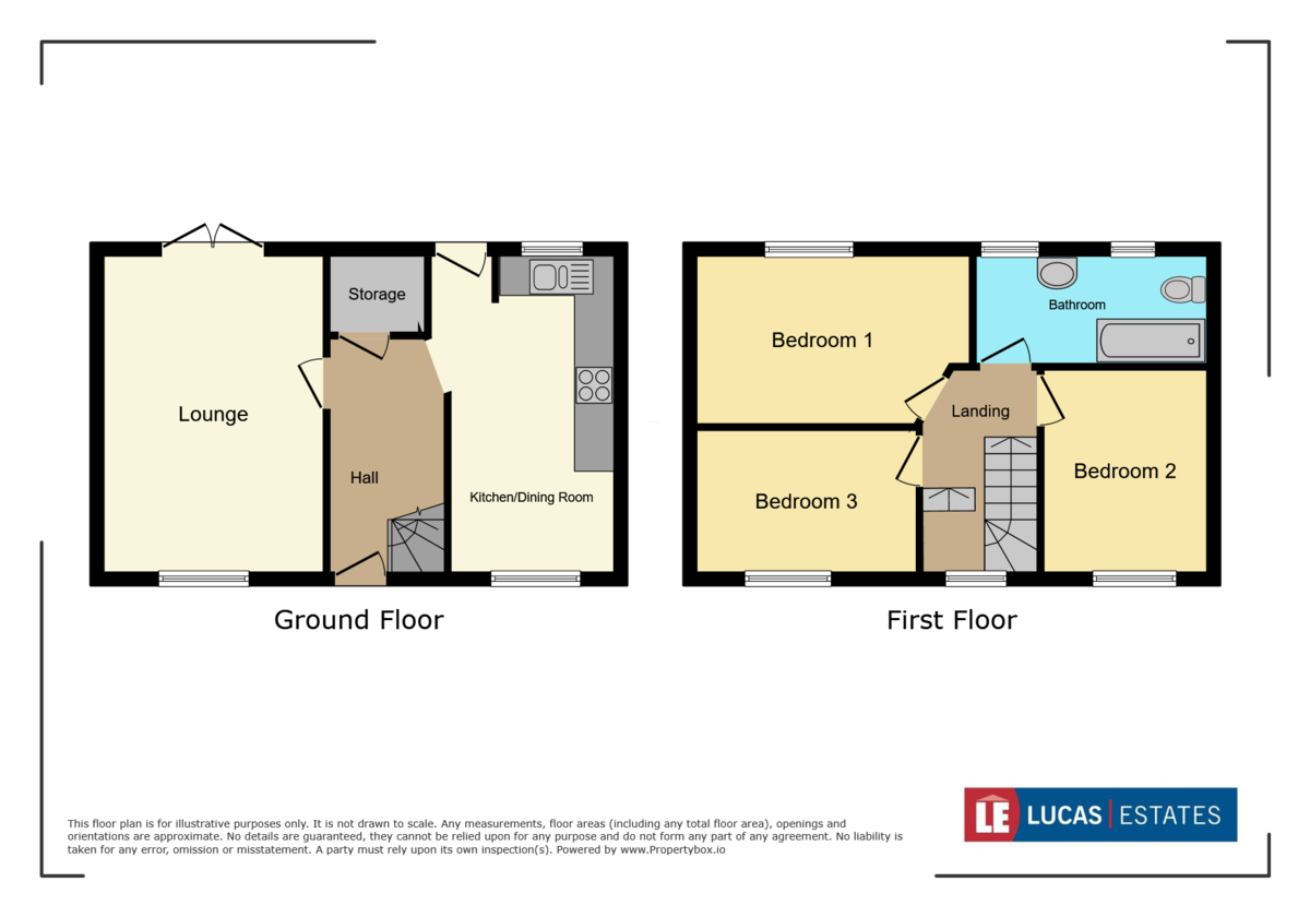 3 bed semi-detached house for sale in Sannan Street, Aberbargoed, CF81 - Property floorplan