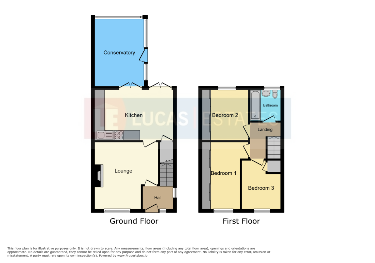 3 bed semi-detached house for sale in The Spinney, Pontllanfraith - Property floorplan