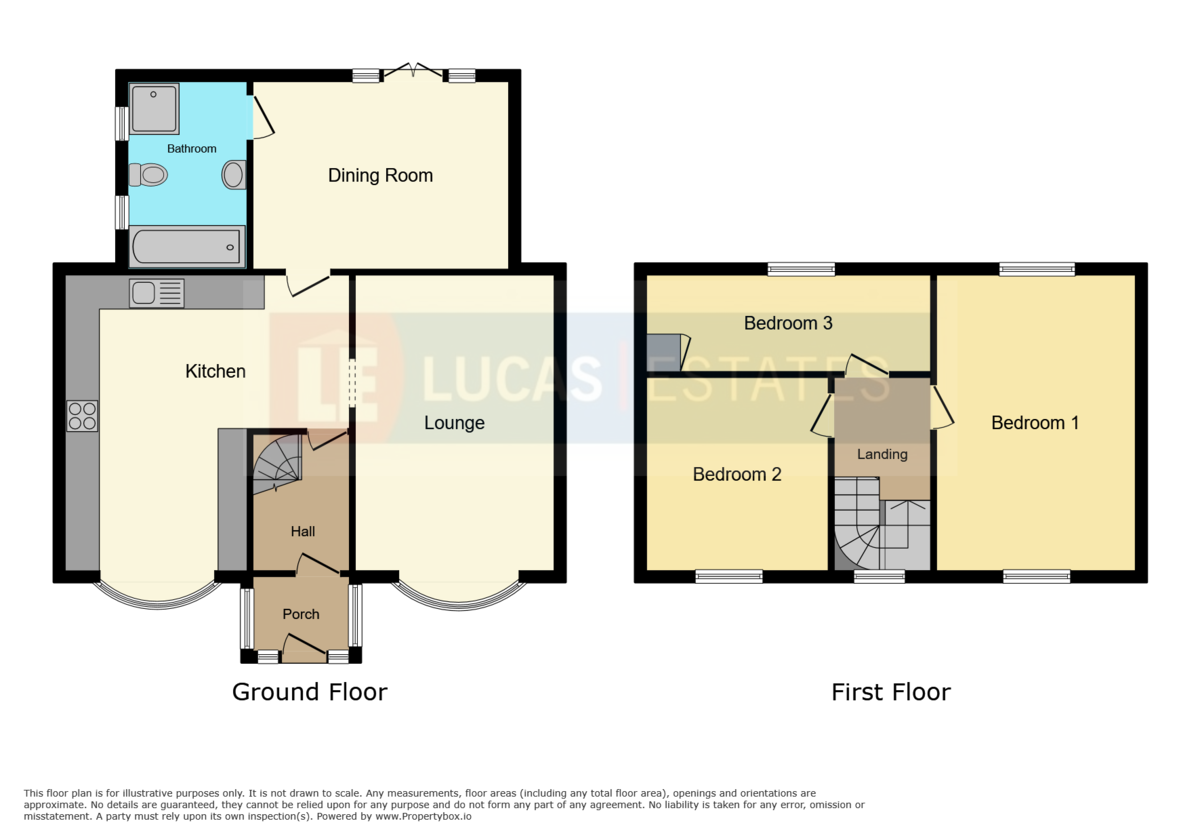 3 bed semi-detached house for sale in Addison Street, Blackwood - Property floorplan