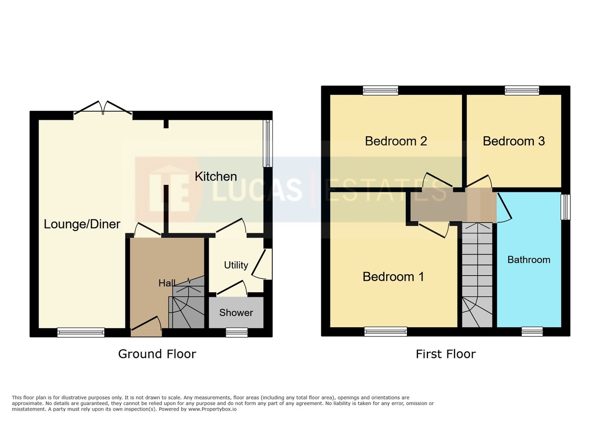 3 bed semi-detached house for sale in Greenhill Place, Gelligaer - Property floorplan