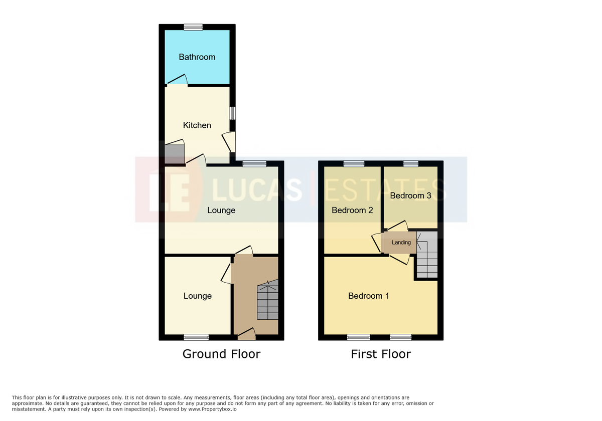 3 bed terraced house for sale in Brynmynach Avenue, Ystrad Mynach - Property floorplan