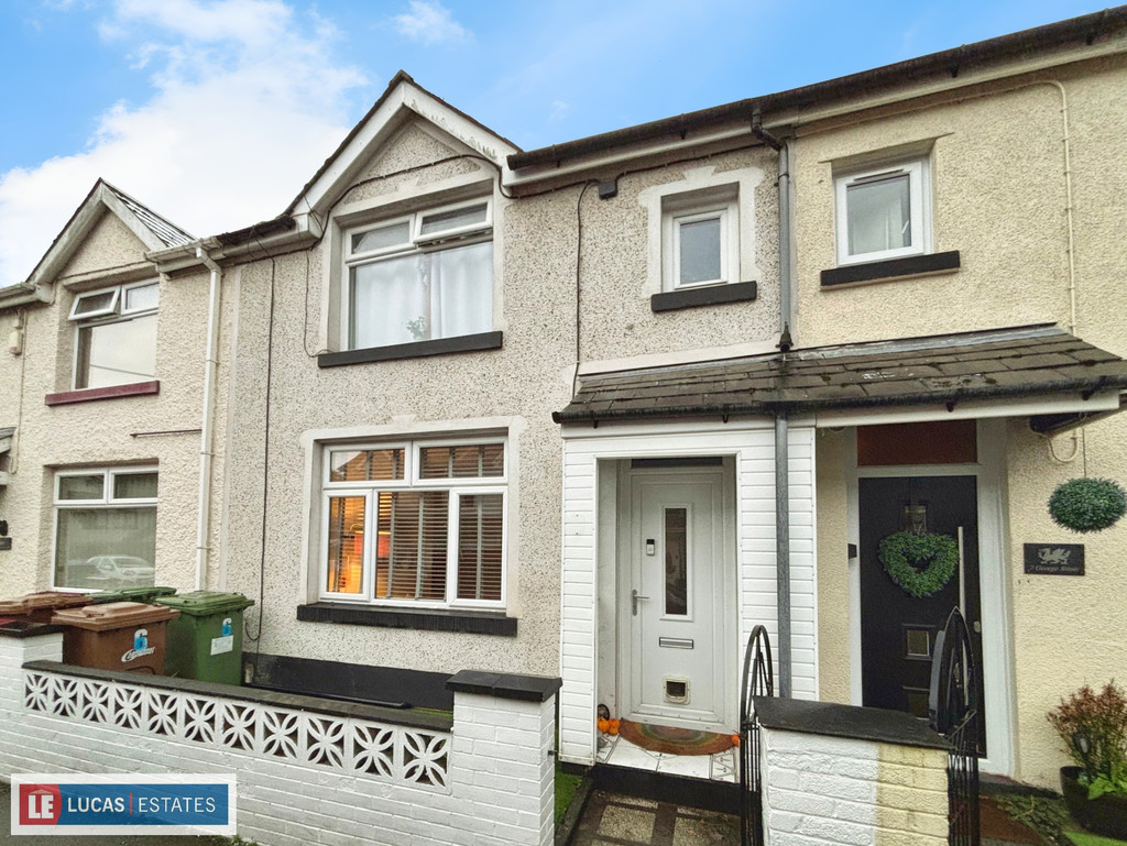 3 bed terraced house for sale in George Street, Ystrad Mynach  - Property Image 1
