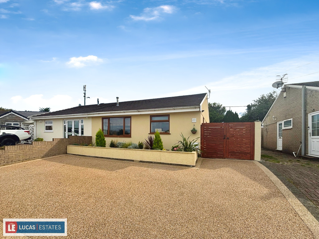 2 bed semi-detached bungalow for sale in Lon-y-celyn, Nelson, Treharris