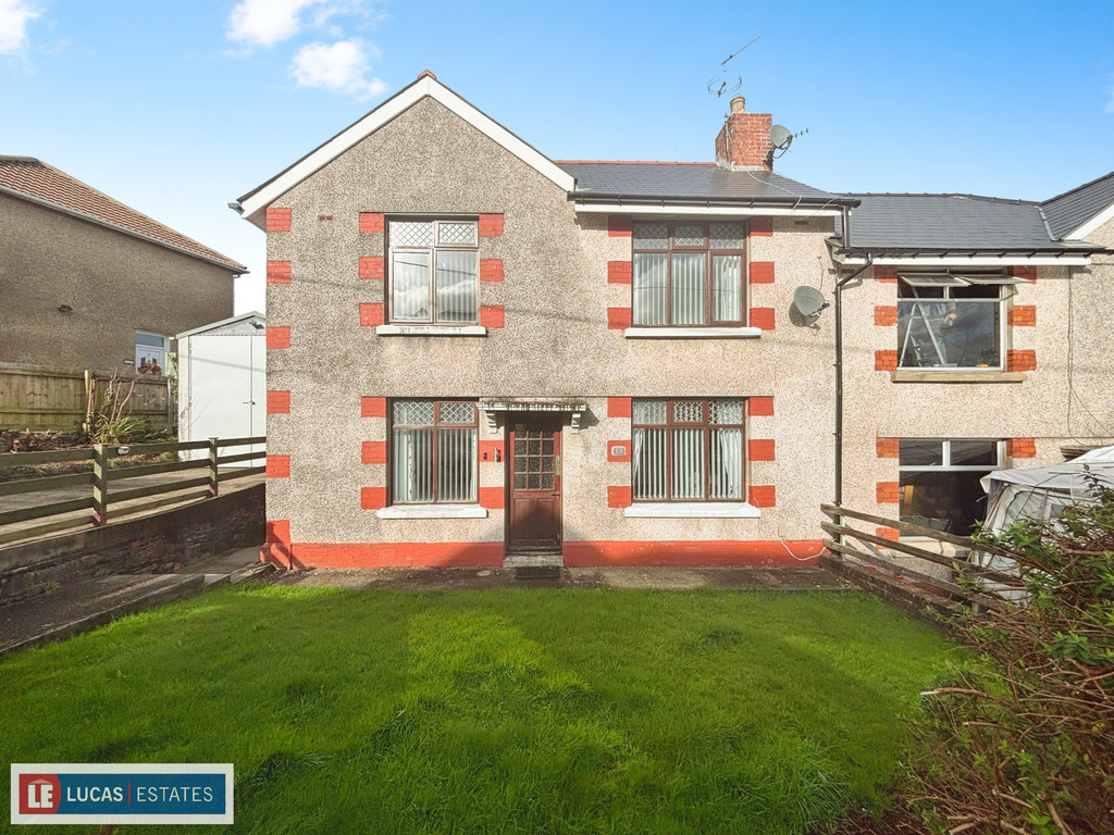 3 bed semi-detached house for sale in Tredomen Terrace, Ystrad Mynach, Hengoed  - Property Image 1