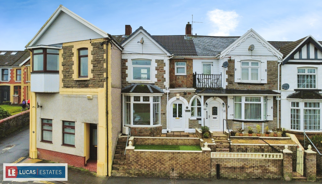 3 bed terraced house for sale in Park Place, Bargoed