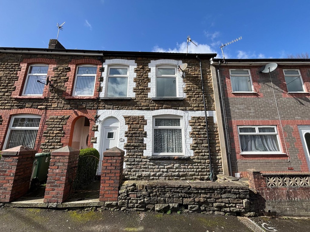3 bed terraced house for sale in School Street, Llanbradach, Caerphilly