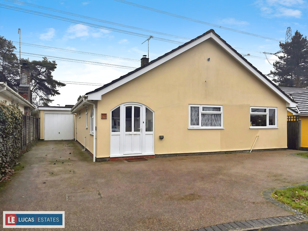 2 bed detached bungalow for sale in The Chase, Verwood, Bournemouth  - Property Image 1