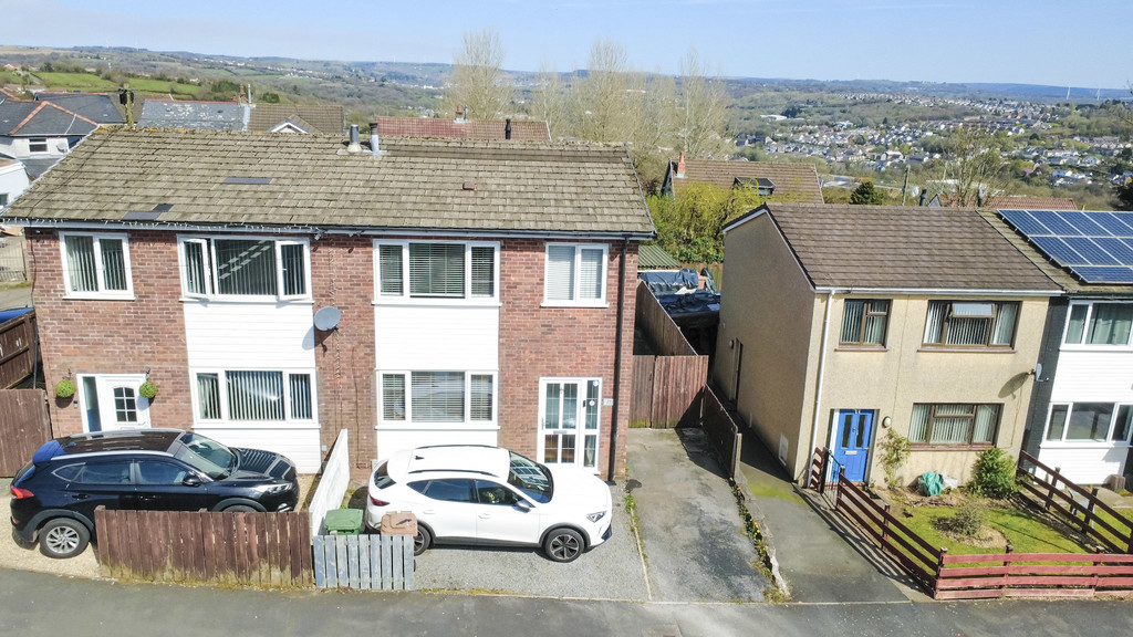3 bed semi-detached house for sale in Birch Crescent, Cefn Hengoed  - Property Image 1