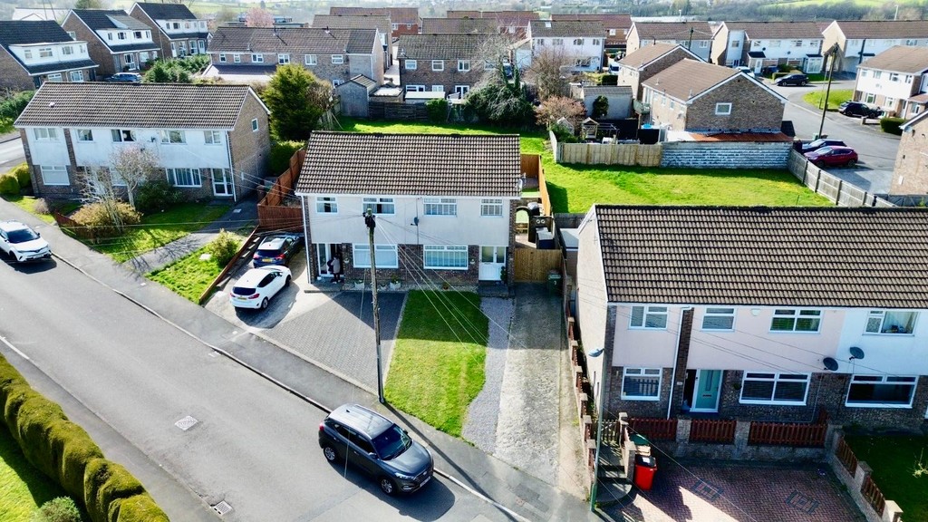 3 bed semi-detached house for sale in Rhosili Road, Cefn Hengoed  - Property Image 1