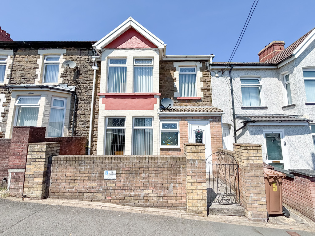 2 bed terraced house for sale in Upper Wood Street, Bargoed - Property Image 1