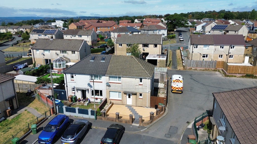 3 bed semi-detached house for sale in Greenhill Place, Gelligaer - Property Image 1