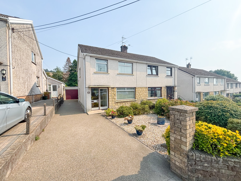 3 bed semi-detached house for sale in Oakdale Terrace, Penmaen, Blackwood