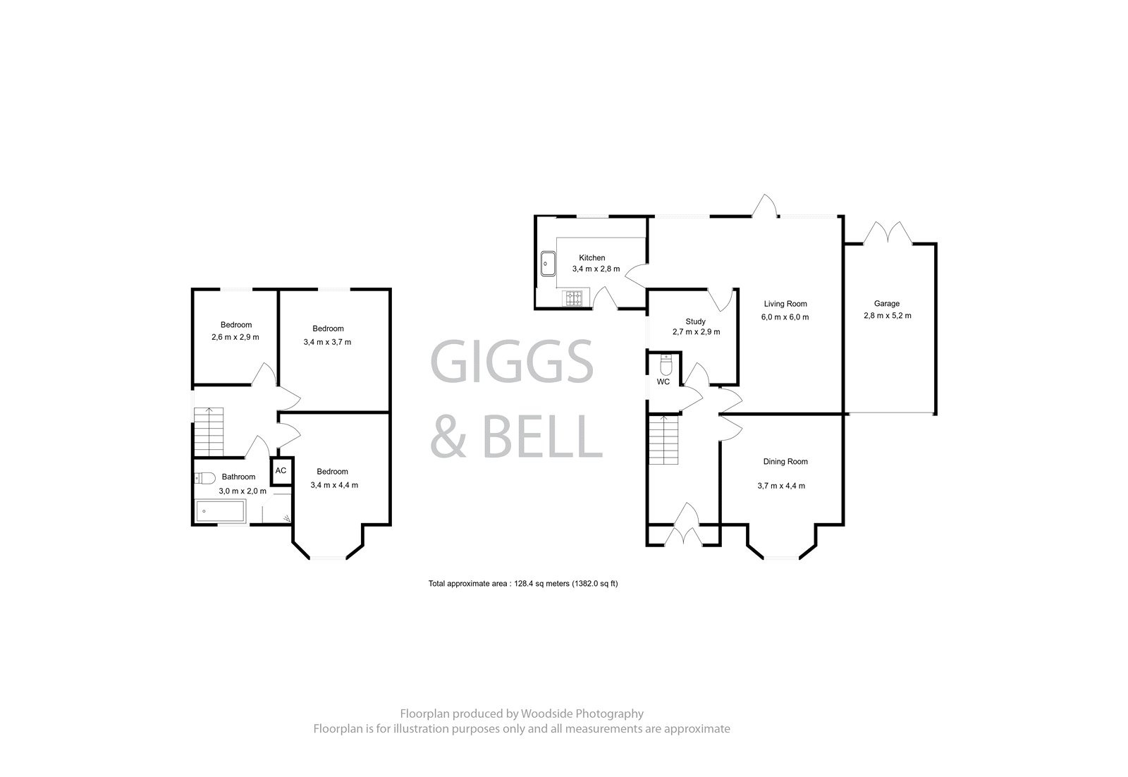 3 bed detached house for sale in Graham Gardens - Property Floorplan
