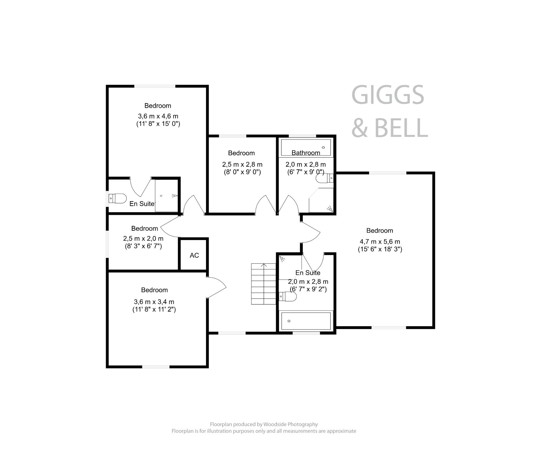 5 bed detached house for sale in Ryder Way, Bedford - Property Floorplan