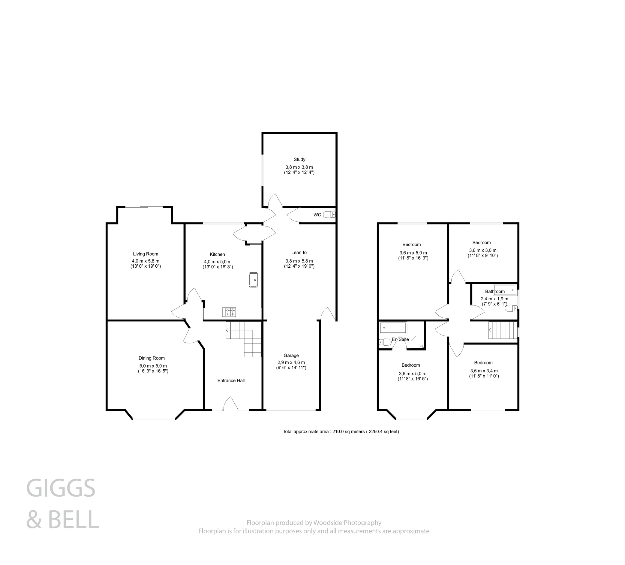 4 bed detached house for sale in Tennyson Road, Luton - Property Floorplan