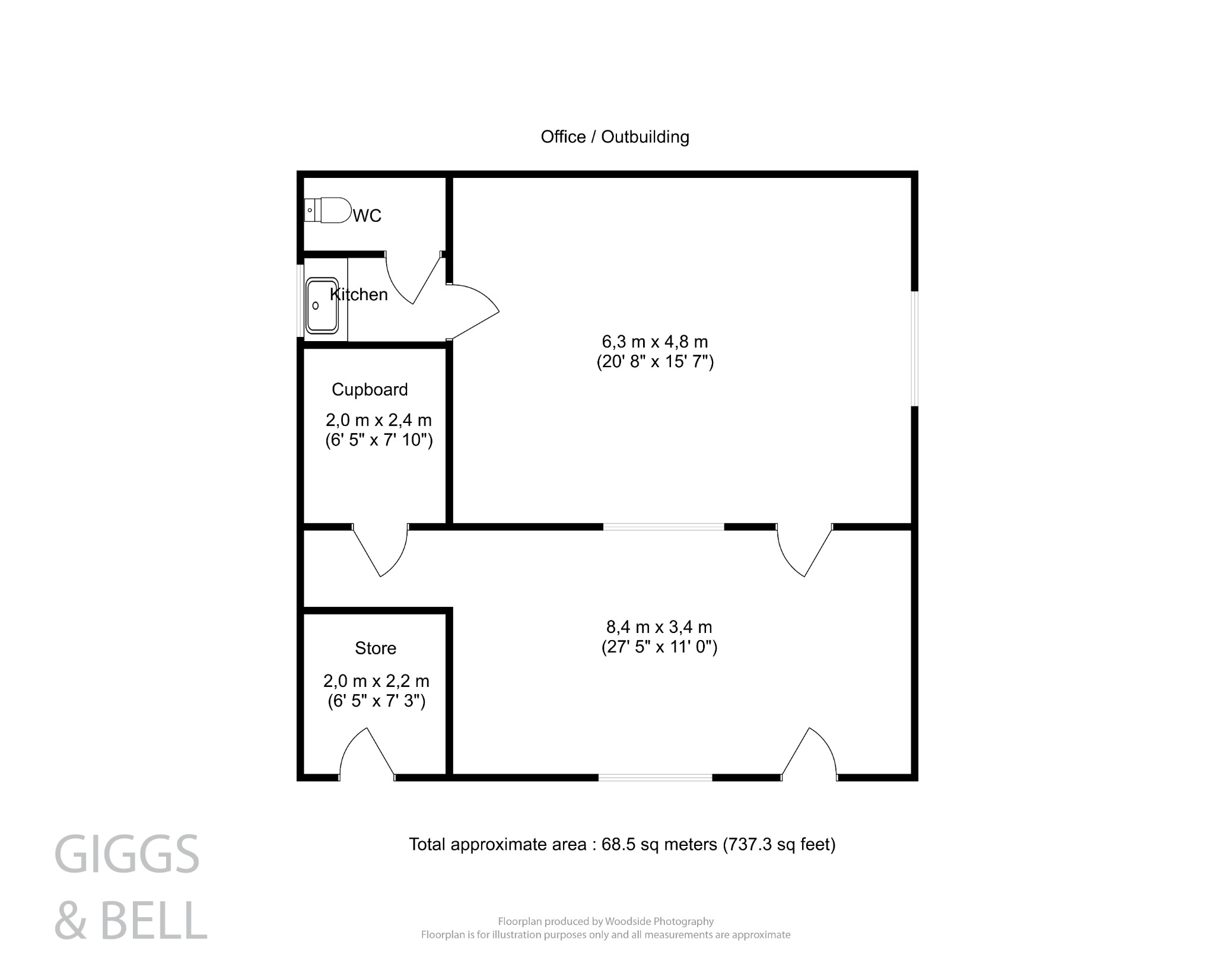 4 bed detached house for sale in Alton Road, Luton - Property Floorplan