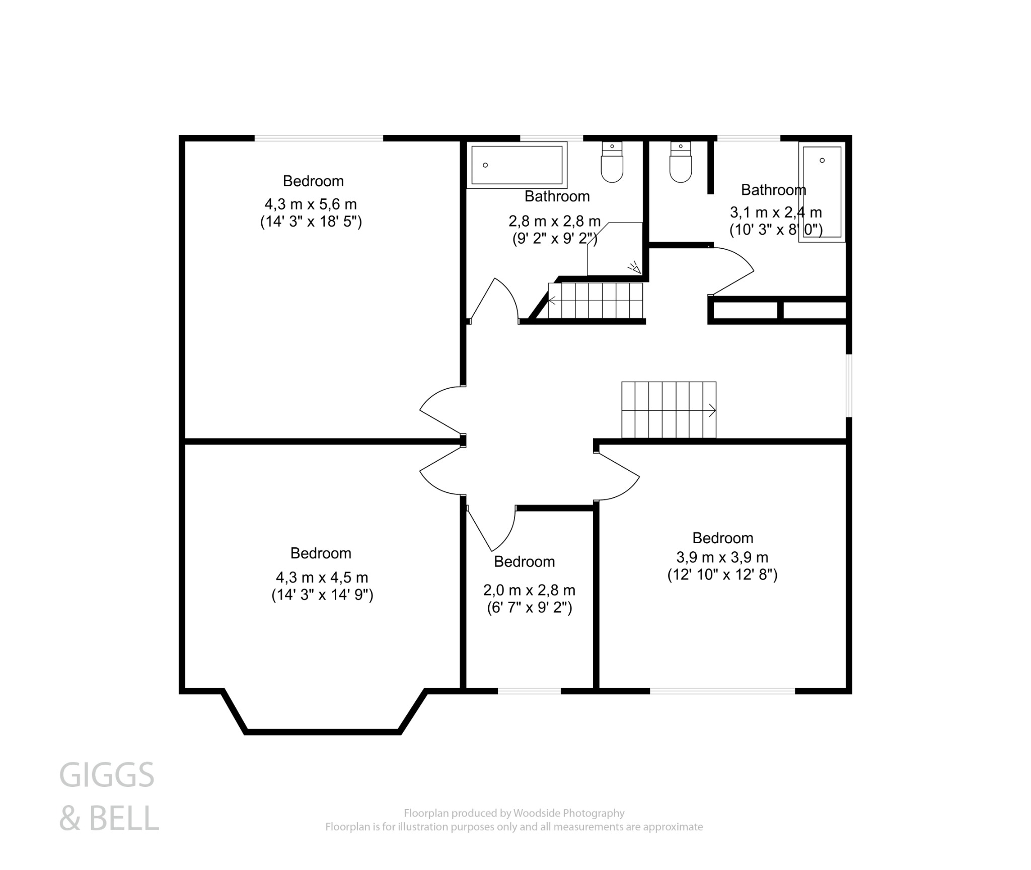 6 bed detached house for sale in Lansdowne Road, Luton - Property Floorplan