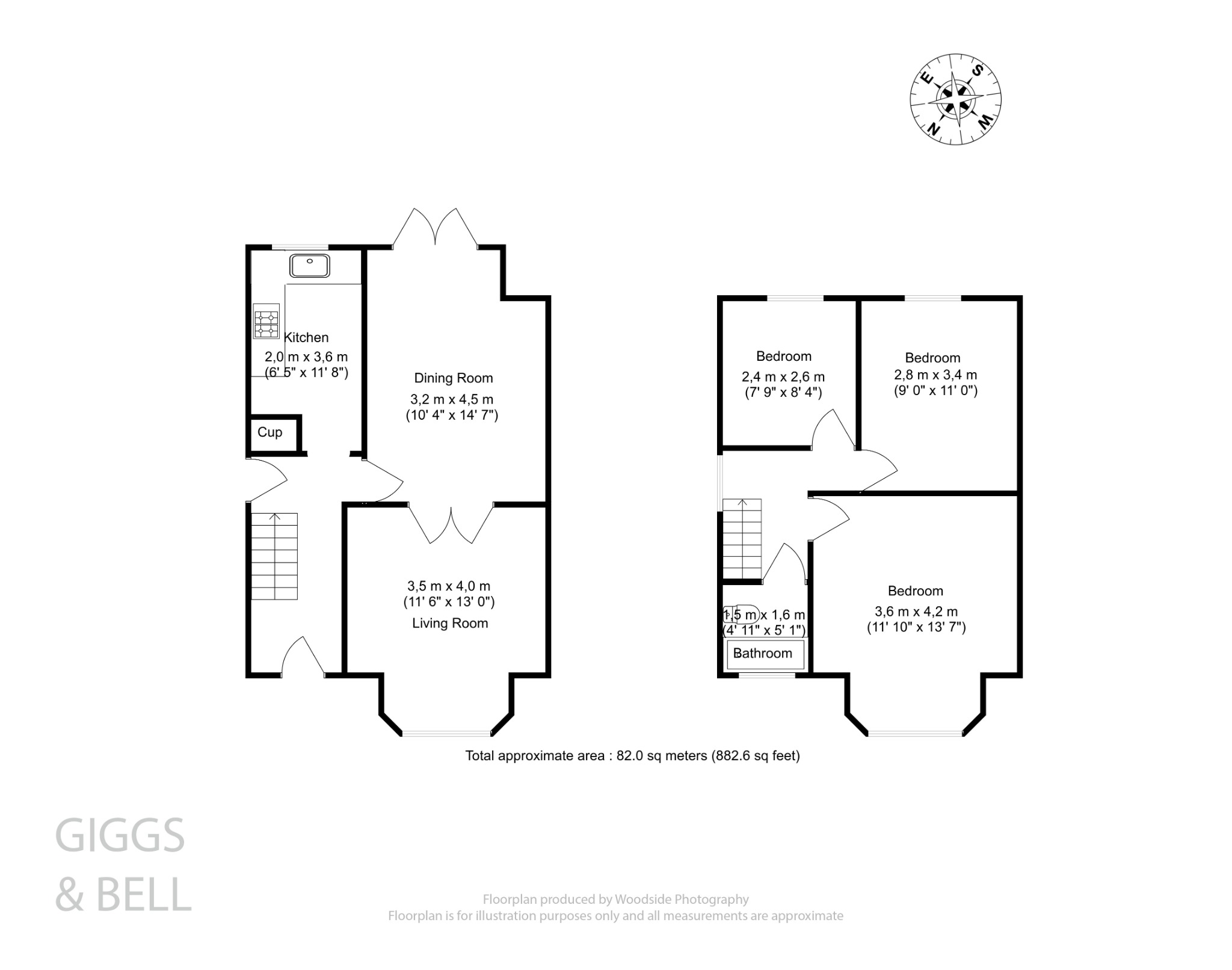 3 bed semi-detached house for sale in Strathmore Avenue, Luton - Property Floorplan