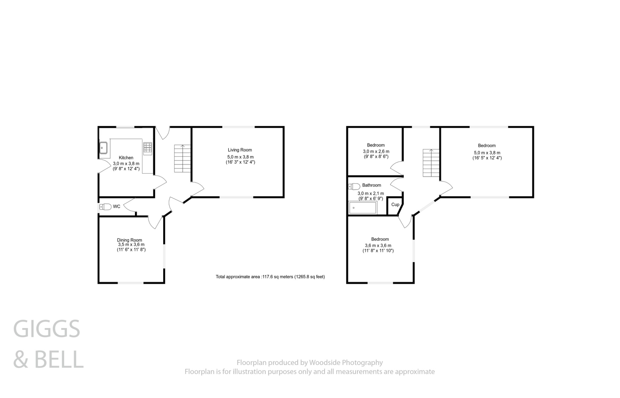 3 bed detached house for sale in Whitehill Avenue, Luton - Property Floorplan