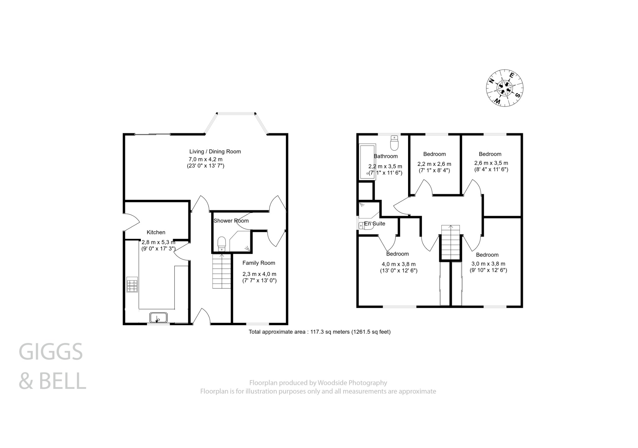 5 bed detached house for sale in Villiers Close, Luton - Property Floorplan