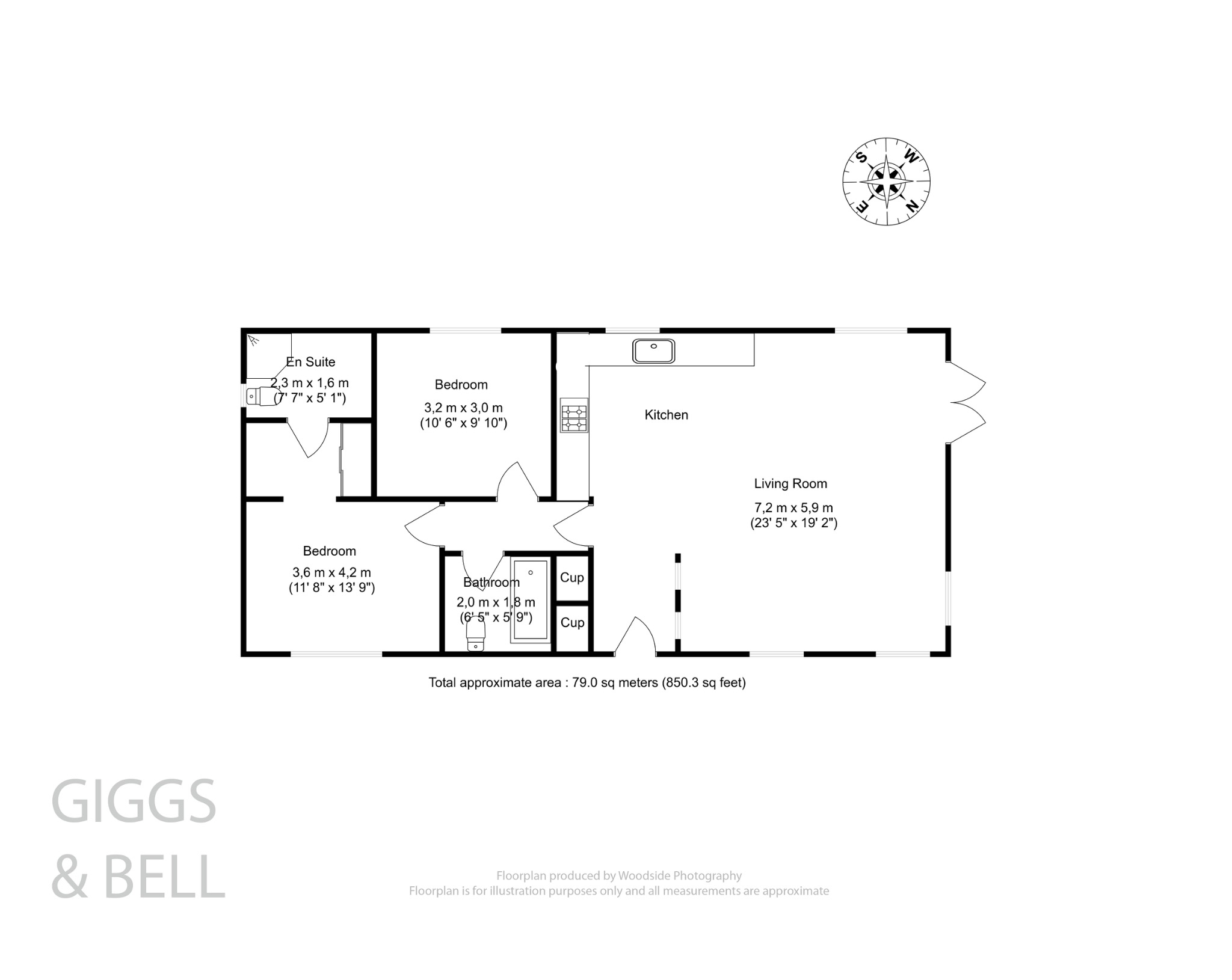 2 bed park home for sale in Little Meadow, Luton - Property Floorplan