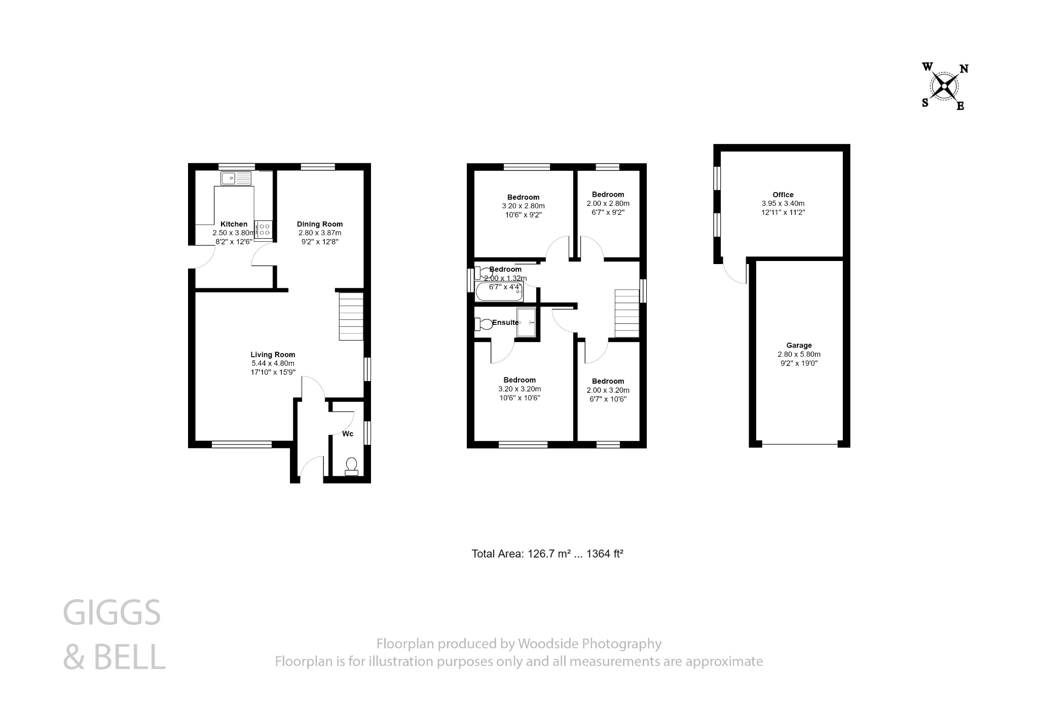 4 bed detached house for sale in Glenfield Road, Luton - Property Floorplan