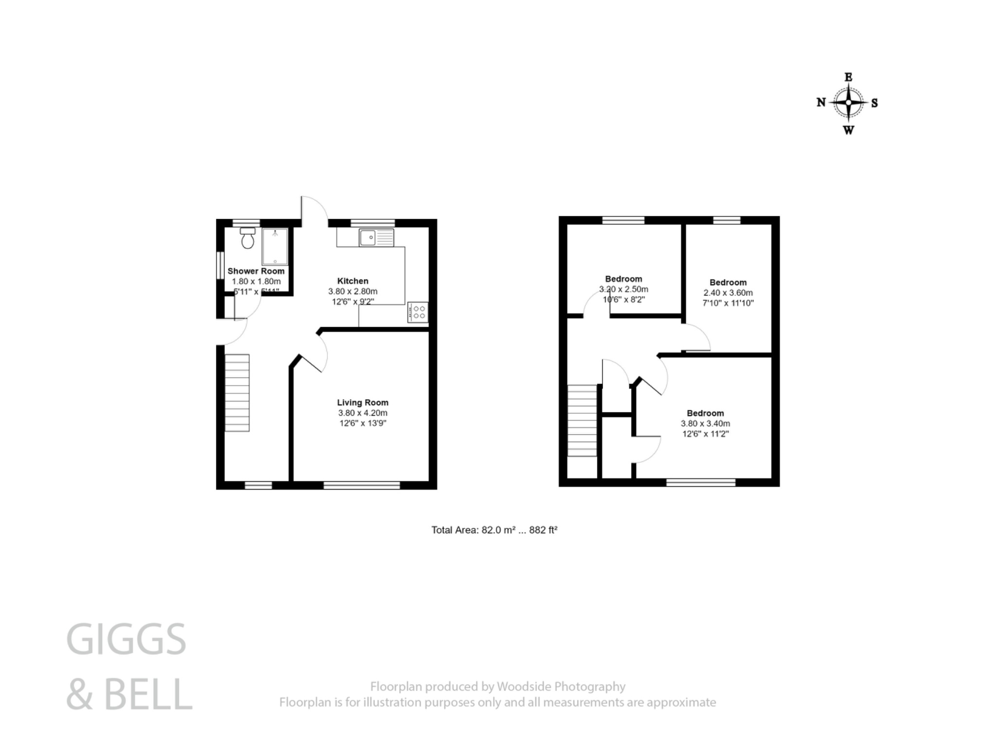 3 bed semi-detached house for sale in Cannon Lane, Luton - Property Floorplan