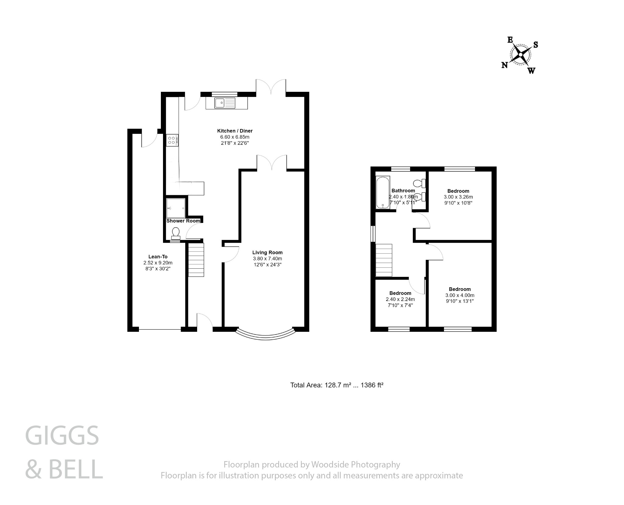 3 bed semi-detached house for sale in Weltmore Road, Luton - Property Floorplan