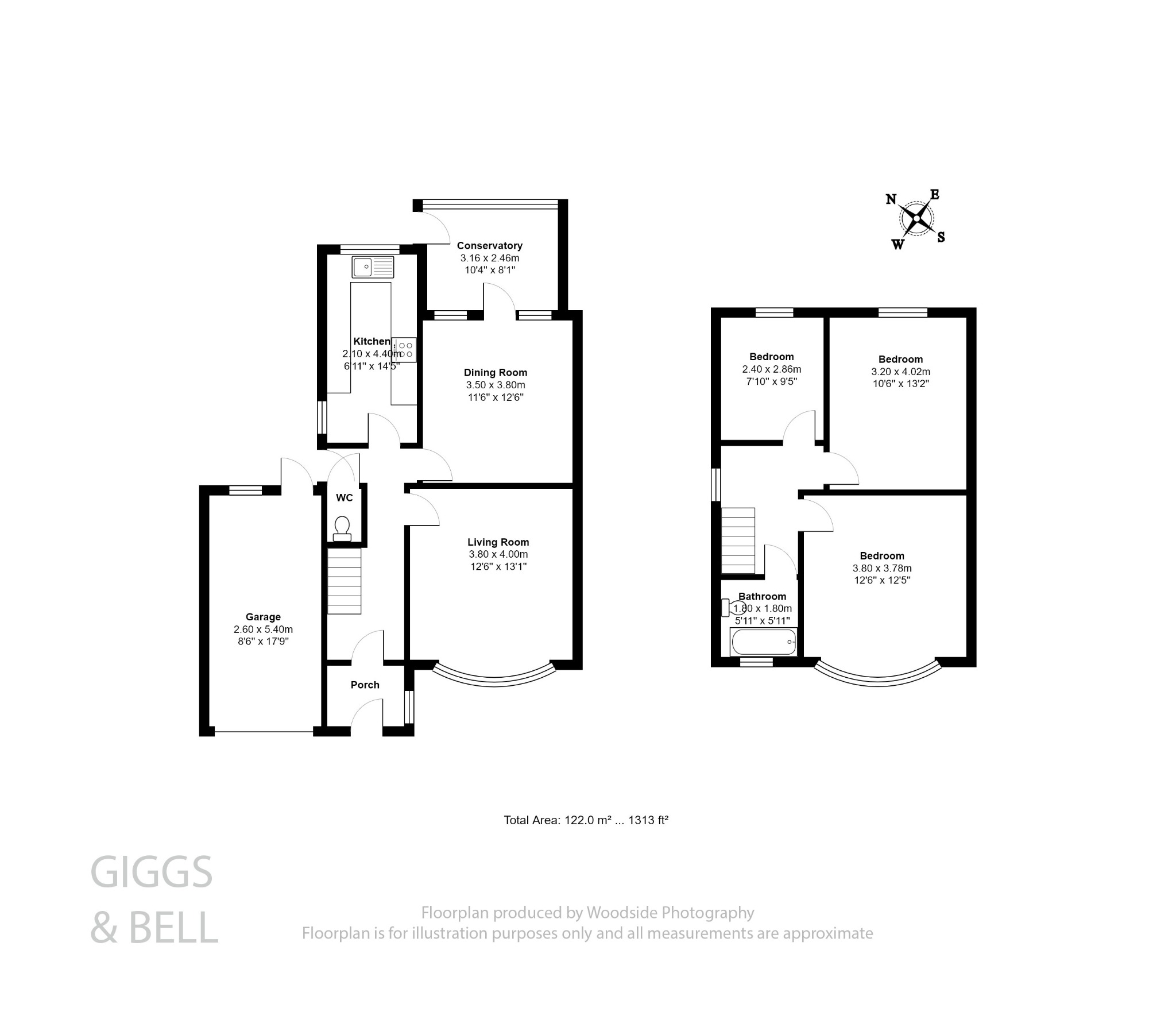 3 bed semi-detached house for sale in Park Street, Luton - Property Floorplan