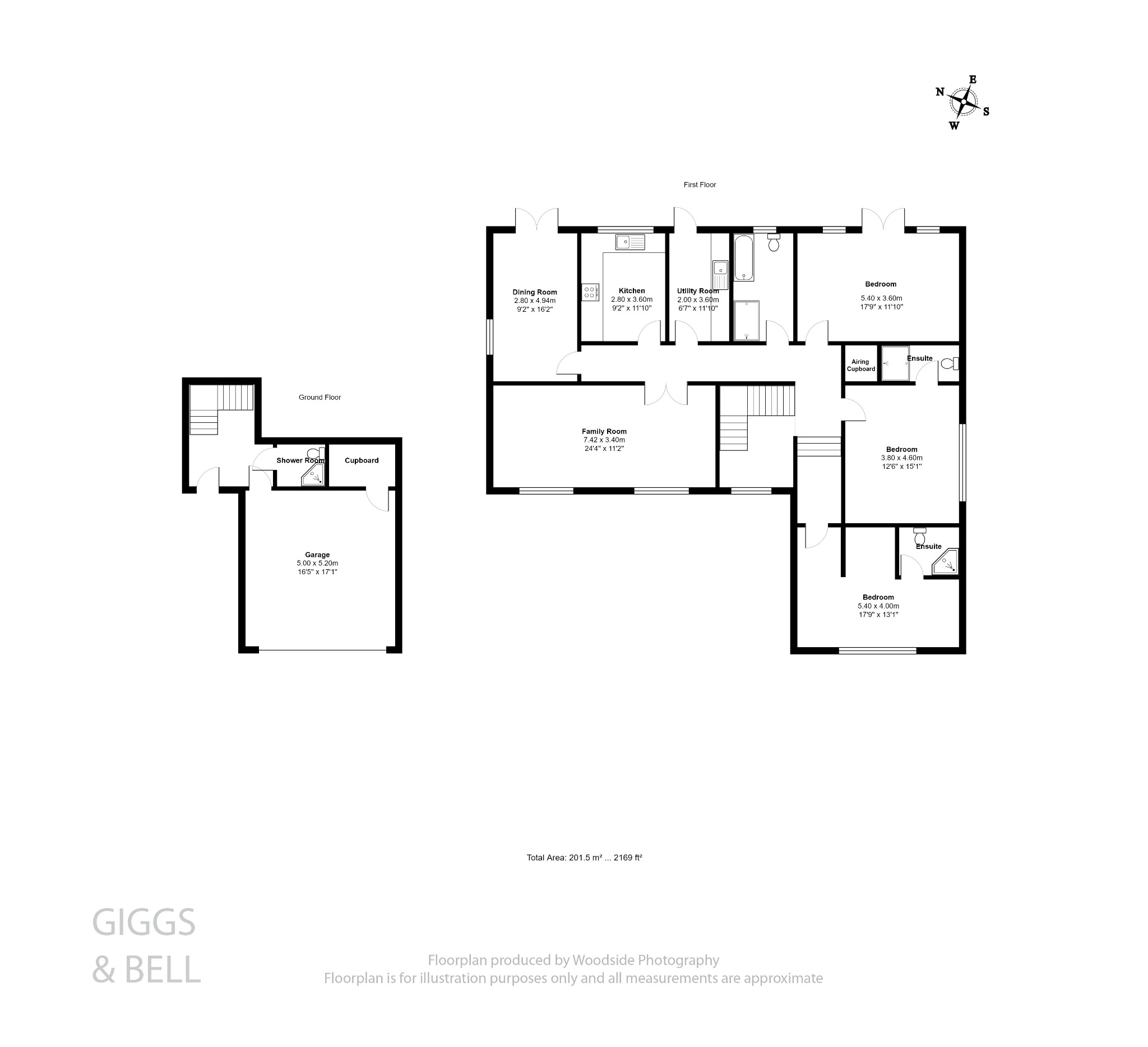 3 bed detached bungalow for sale in Wendover Way, Luton - Property Floorplan