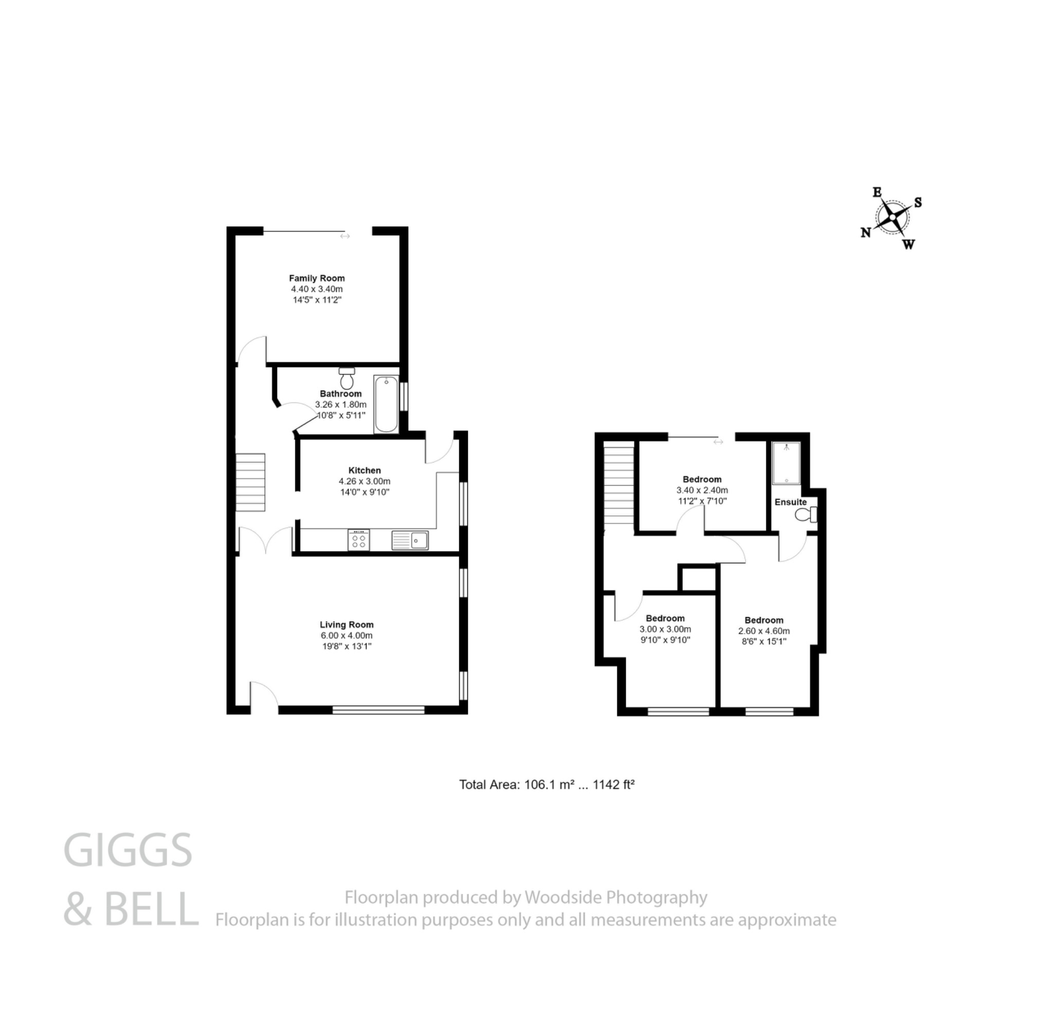 3 bed detached house for sale in Farley Hill, Luton - Property Floorplan