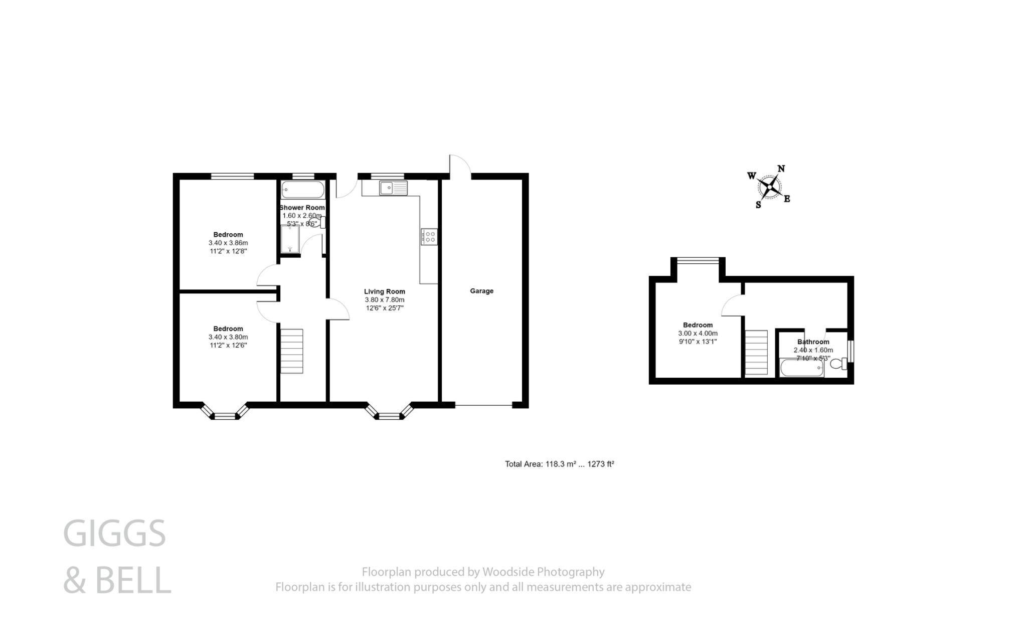 3 bed semi-detached bungalow for sale in Ashcroft Road, Luton - Property Floorplan