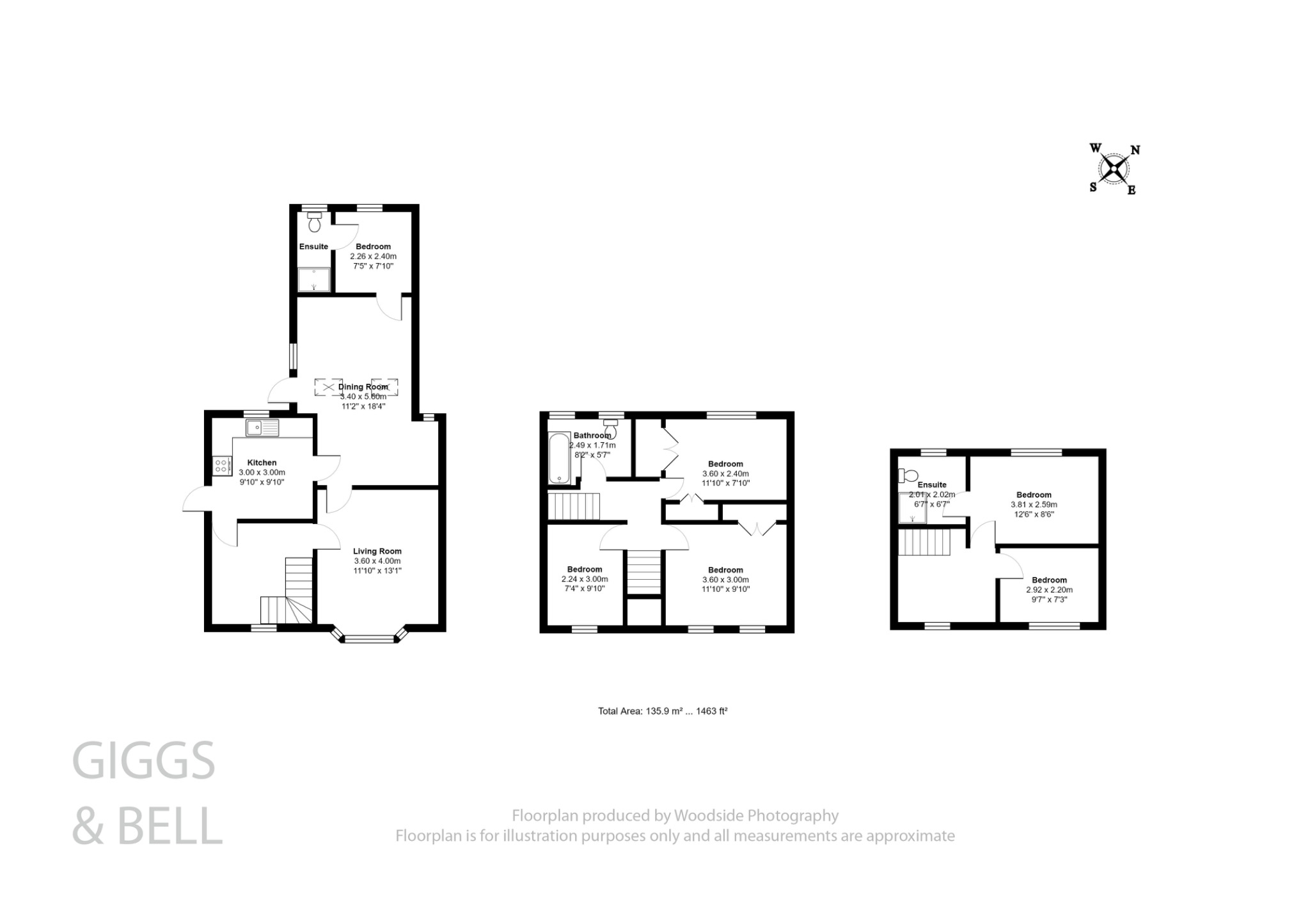 6 bed semi-detached house for sale in Cowridge Crescent, Luton - Property Floorplan