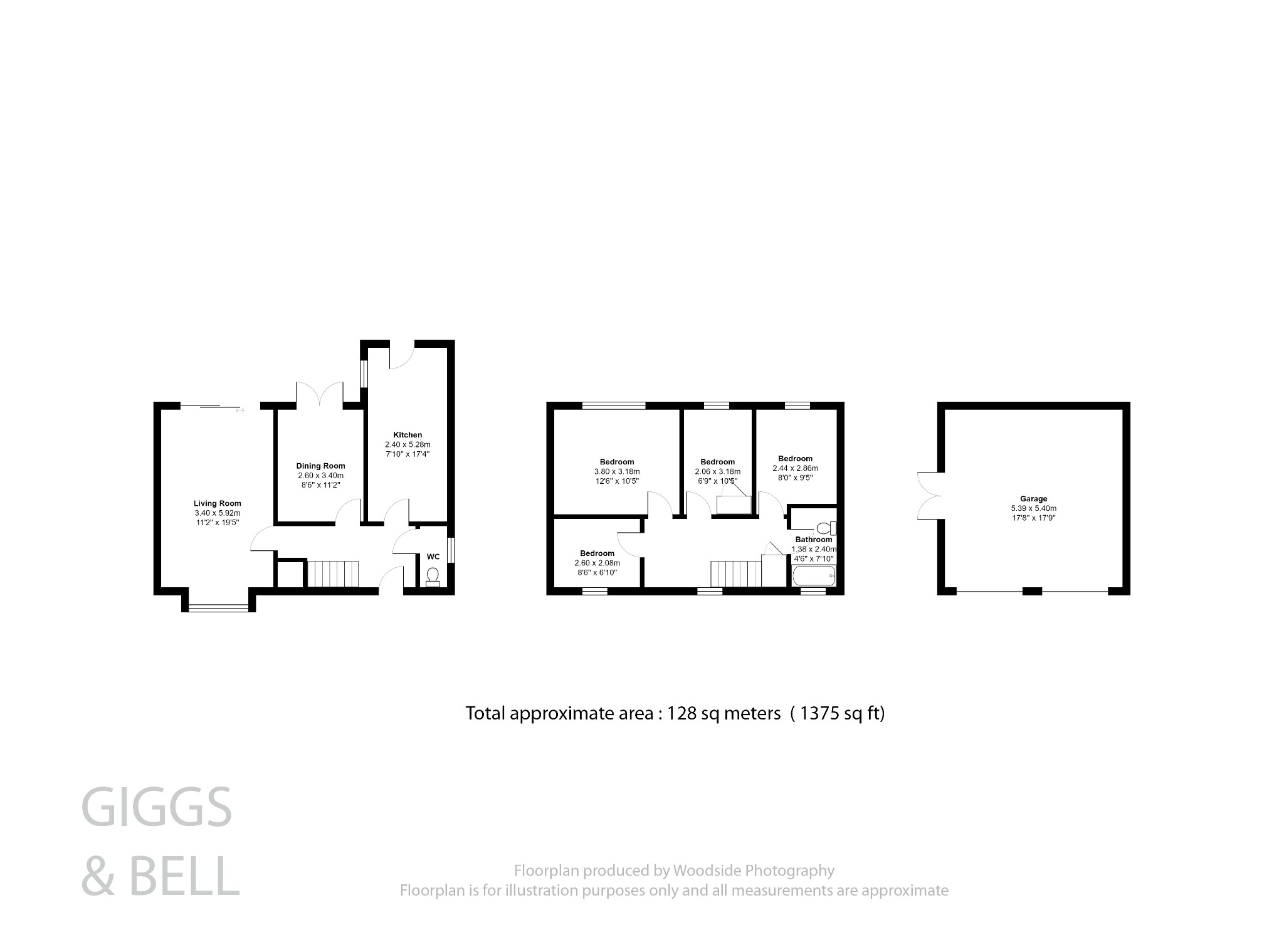 4 bed detached house for sale in Quickswood, Luton - Property Floorplan