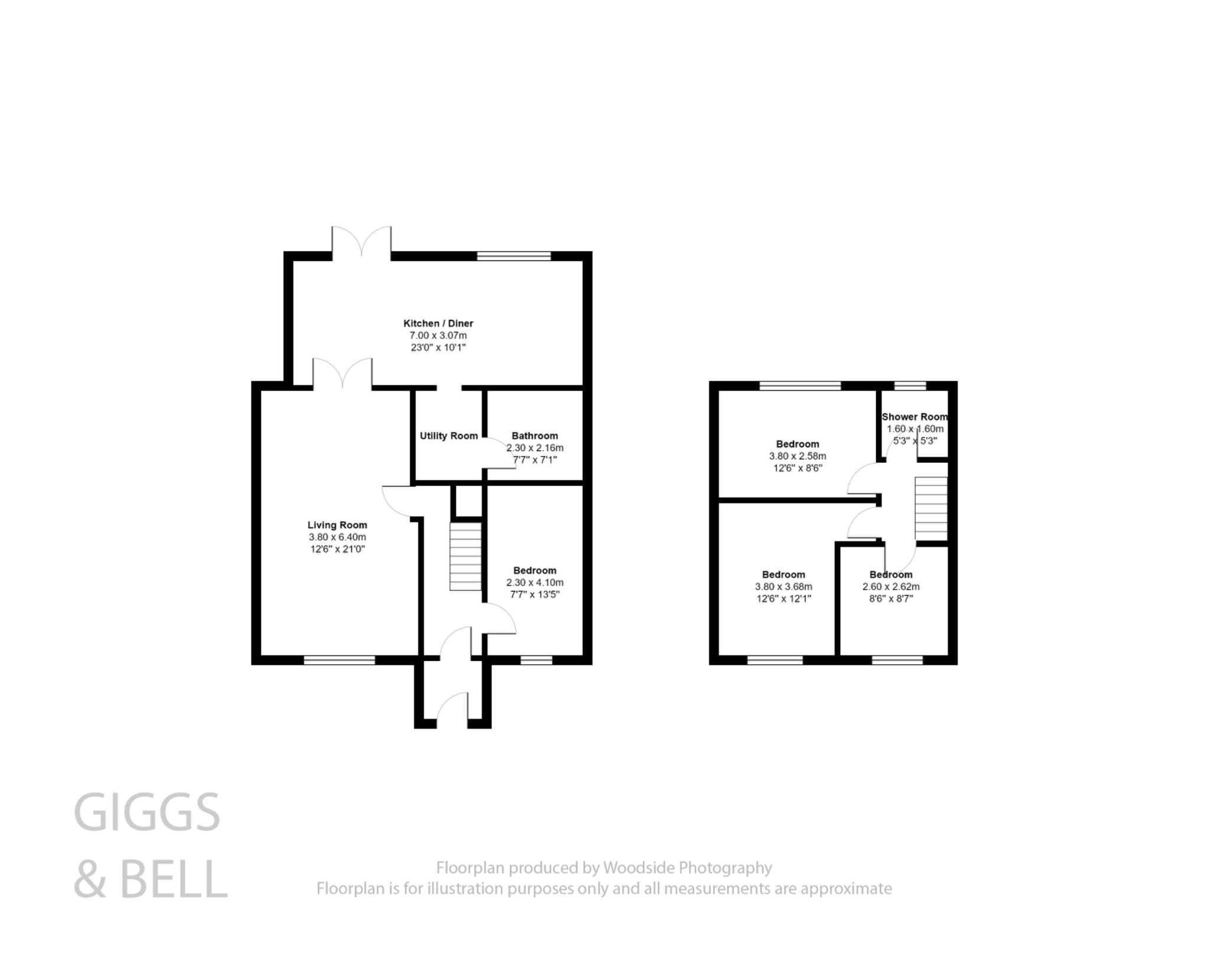 3 bed semi-detached house for sale in Norton Road, Luton - Property Floorplan
