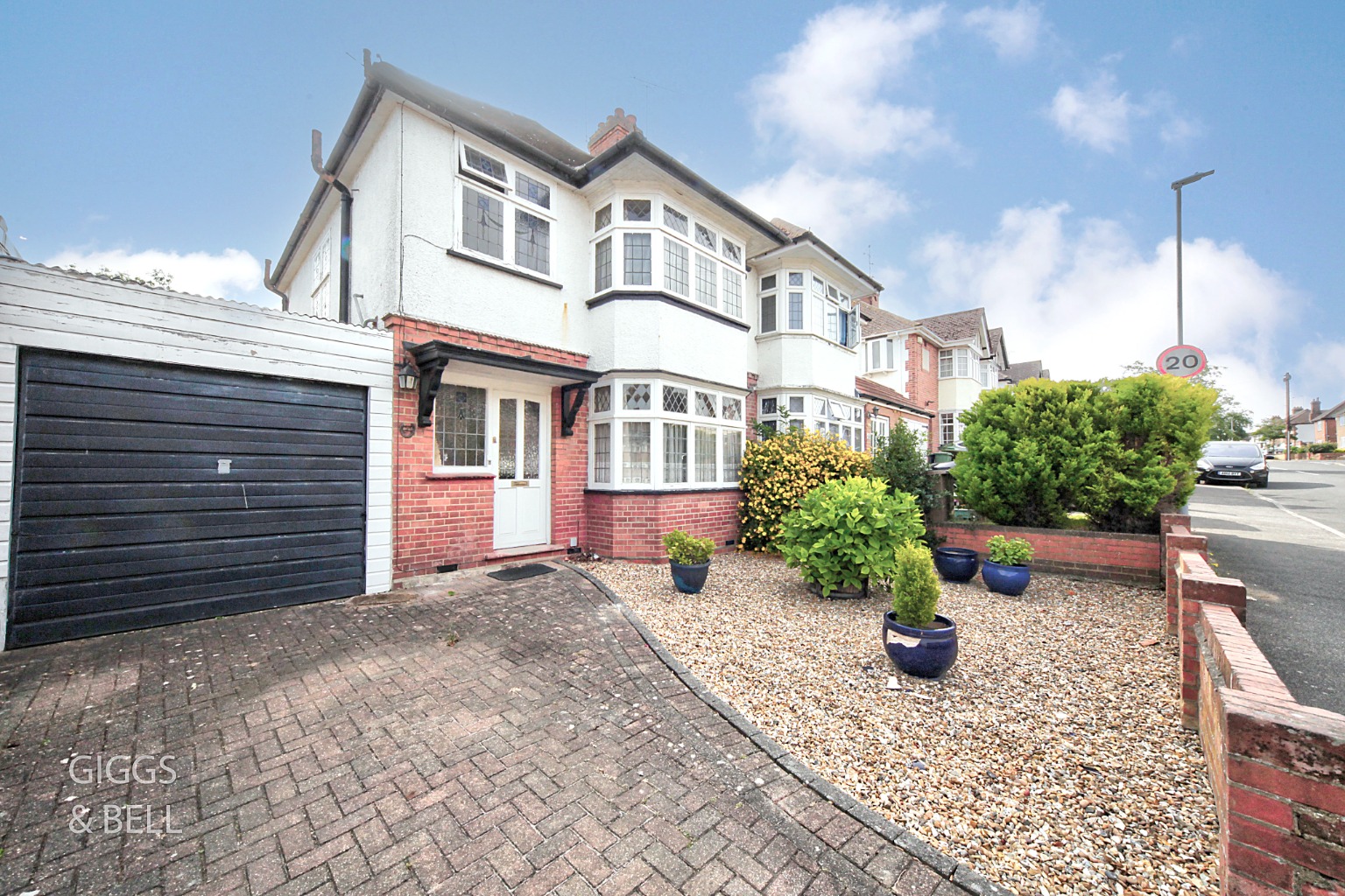 3 bed semi-detached house for sale in Marston Gardens, Luton, LU2 