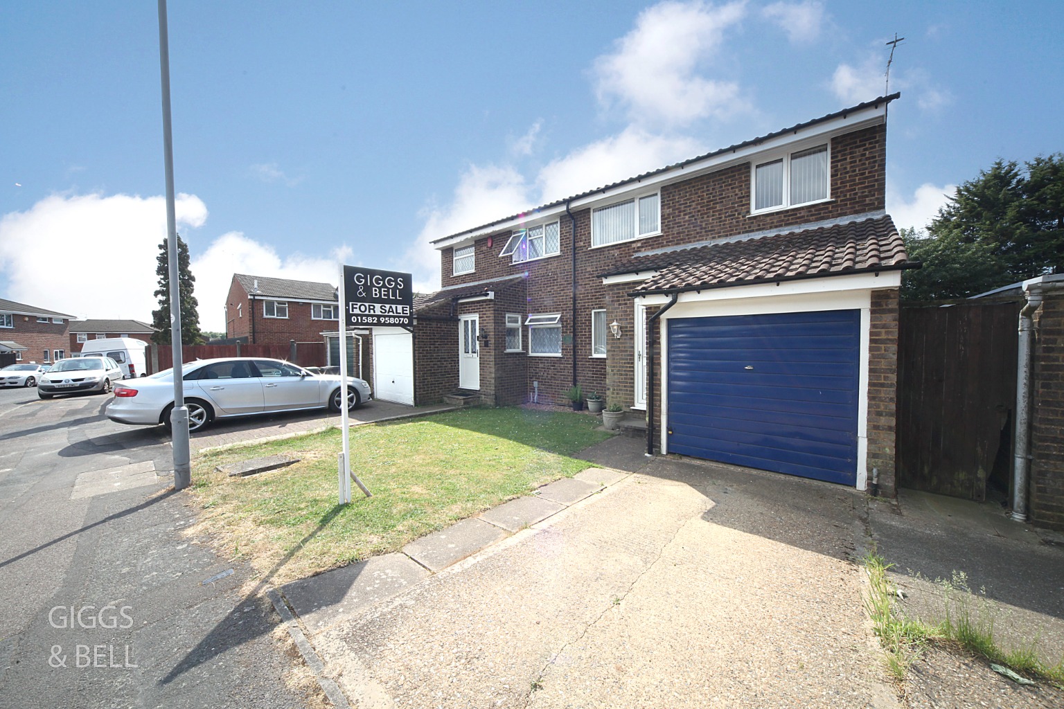 3 bed semi-detached house for sale in Dunsmore Road, Luton, LU1 