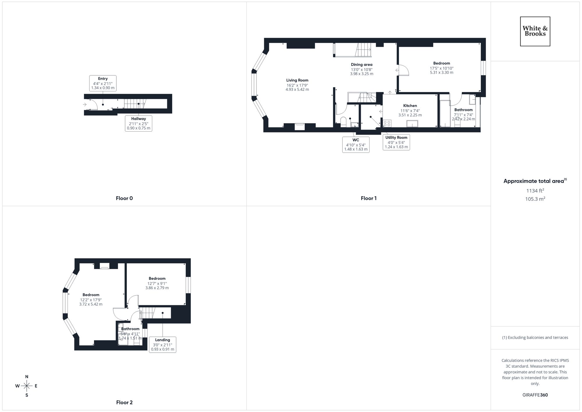 3 bed maisonette for sale in The Steyne, Bognor Regis, PO21 - Property floorplan