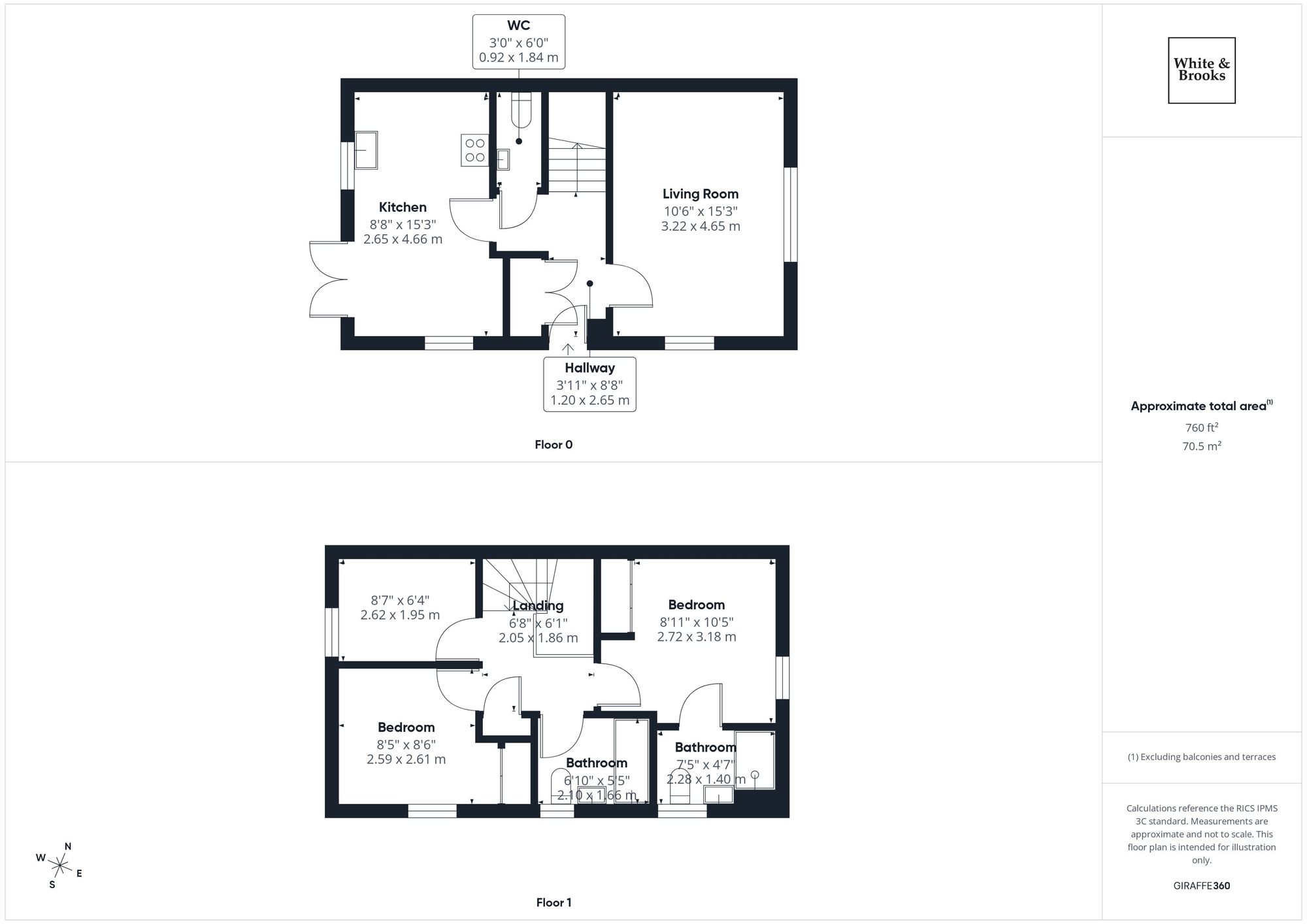 3 bed detached house for sale in Hawthorn Way, Westhampnett, PO18 - Property floorplan