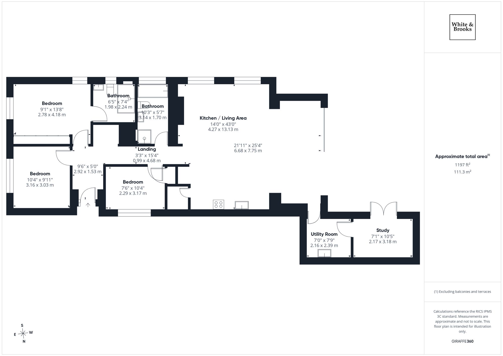 3 bed detached bungalow for sale in Holmwood Close, West Wittering, PO20 - Property floorplan