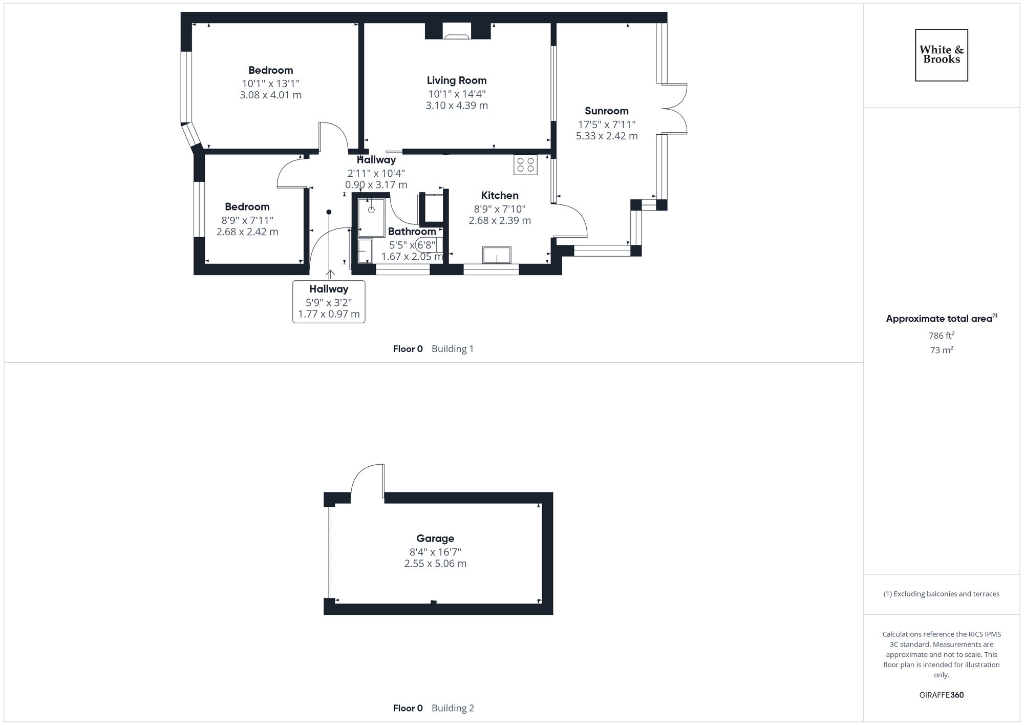 2 bed semi-detached bungalow for sale in Durlston Drive, Bognor Regis, PO22 - Property floorplan