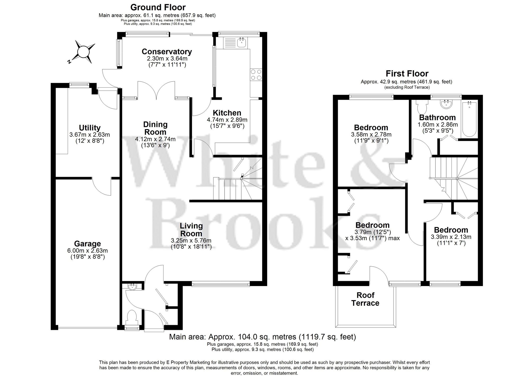 3 bed semi-detached house for sale in Manor Park, Nyetimber, PO21 - Property floorplan