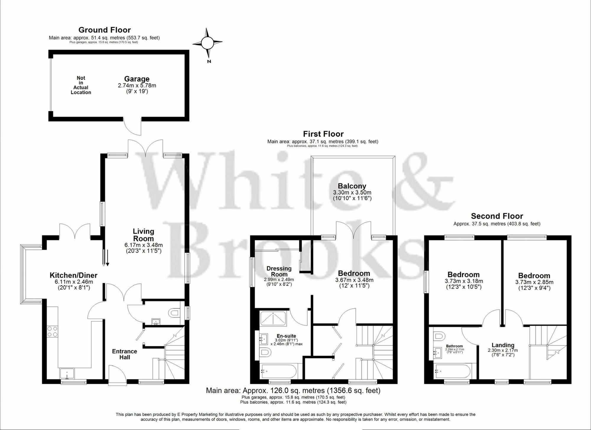 3 bed detached house for sale in Sonning Crescent, Bognor Regis, PO21 - Property floorplan