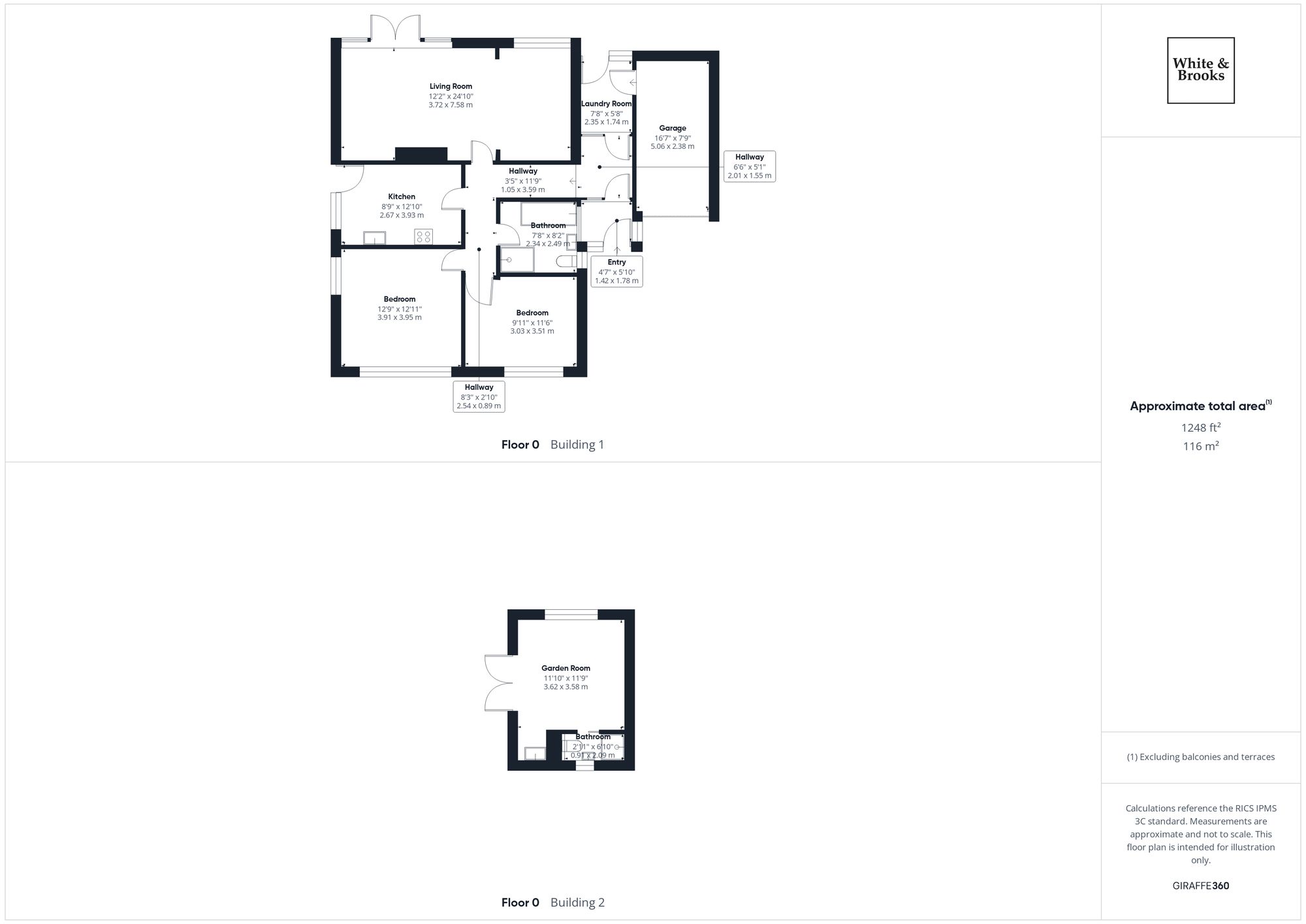 2 bed detached bungalow for sale in Churchill Avenue, West Meads, PO21 - Property floorplan